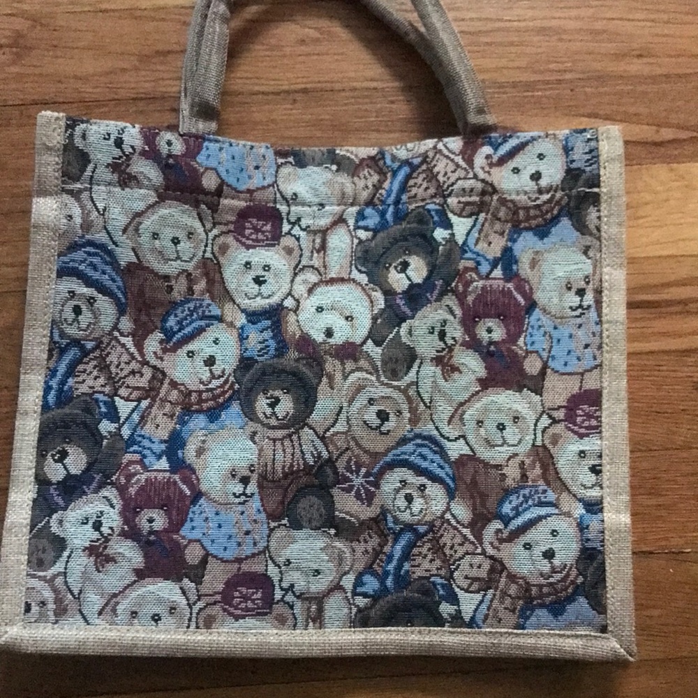 Bear hand bag